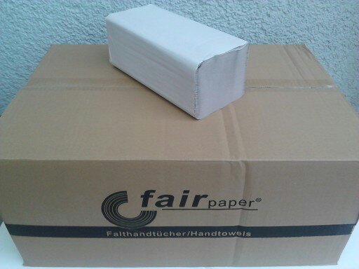 Papierhandtücher  natur 1-lagig-ZZ-Falzung neutr