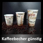 Kaffeebecher to go, Pappbecher, Coffee to go Becher, take away Verpackungen